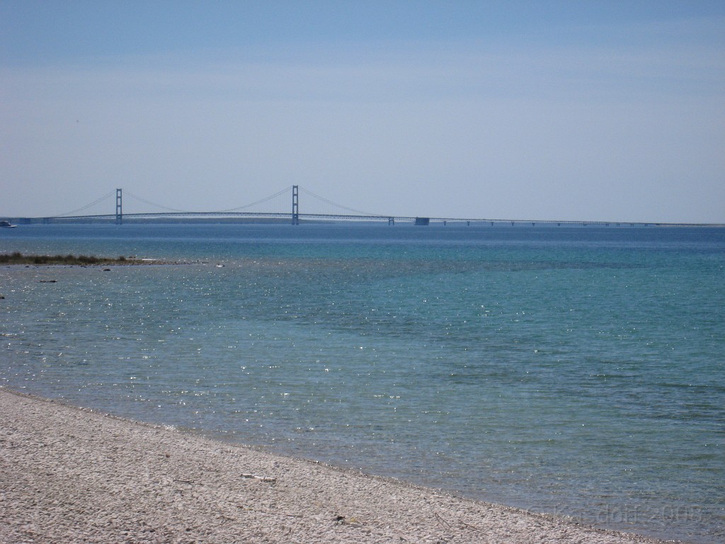 Mackinaw Island Area May 2008 0592.jpg - May 24 2008 a trip to Mackinac City for a 5 M race and a visit to Mackinac Island. A day to the UP, Paradise, Whitefish Point and Tahquamen Falls. This was followed by trips to Petoskey and Charlevoix.